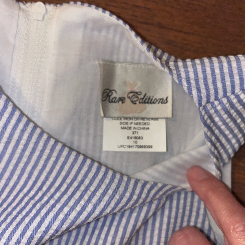 Rare Editions girls size 10 spring or summer dress - Picture 4 of 6